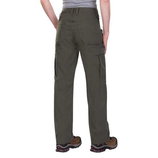 Vertx Fusion Stretch Tactical Women's Pant in od green from back